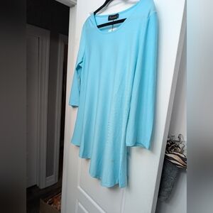 Light Blue Long Sleeve Top